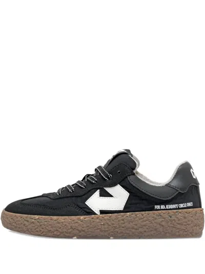 Id.eight Uriduri Arrow-detail Sneakers In Black