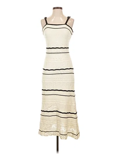 Pre-owned Idem Ditto Casual Dress In Ivory