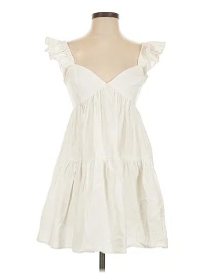 Pre-owned Idem Ditto Casual Dress In Ivory