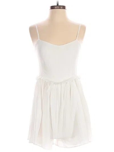 Pre-owned Idem Ditto Casual Dress In White