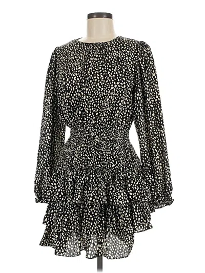 Pre-owned Idem Ditto Cocktail Dress In Black