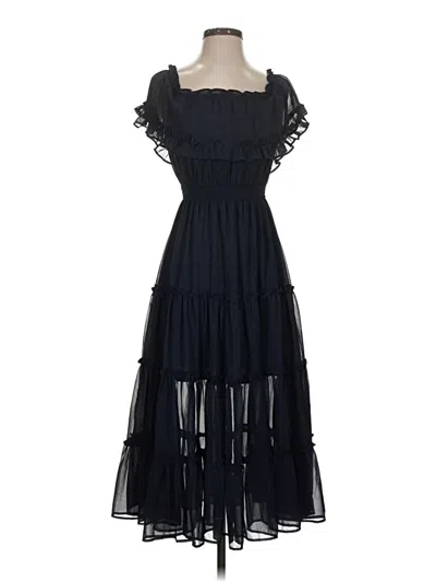 Pre-owned Idem Ditto Cocktail Dress In Black