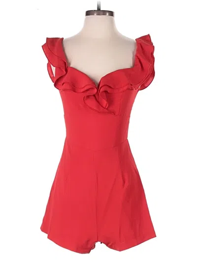 Pre-owned Idem Ditto Romper In Red