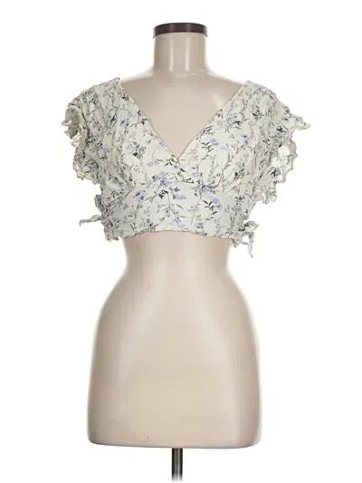 Pre-owned Idem Ditto Sleeveless Blouse In Ivory