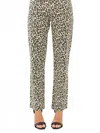 Idem Ditto Wild Edge Pants In Leopard In Black