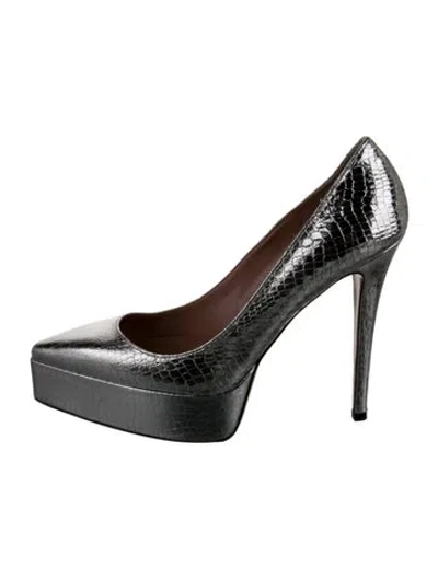 Pre-owned Identità Leather Pumps