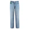 Ideo New York Model D High-rise Straight Jeans - Vintage Blue In Blue