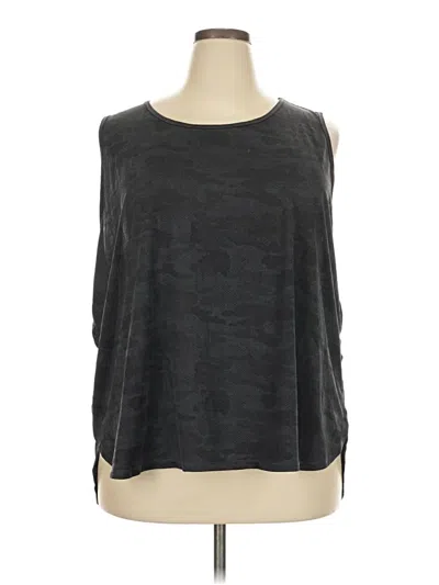 Pre-owned Ideology 3/4 Sleeve T-shirt In Gray