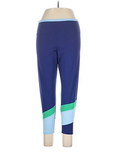 Pre-owned Ideology Active Pants In Blue