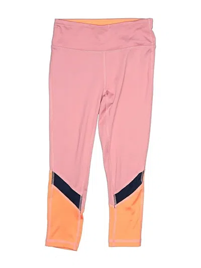 Pre-owned Ideology Kids' Active Pants In Pink