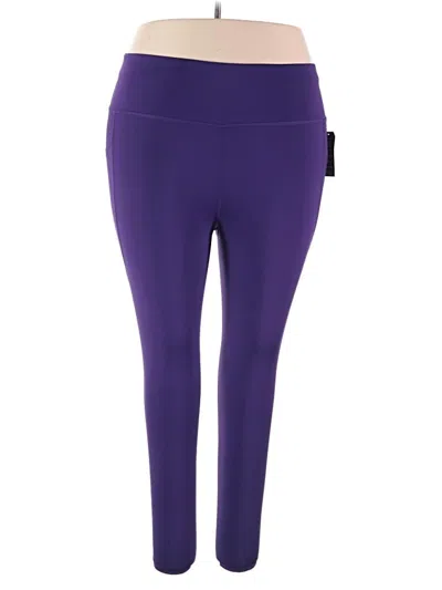 Pre-owned Ideology Active Pants In Purple