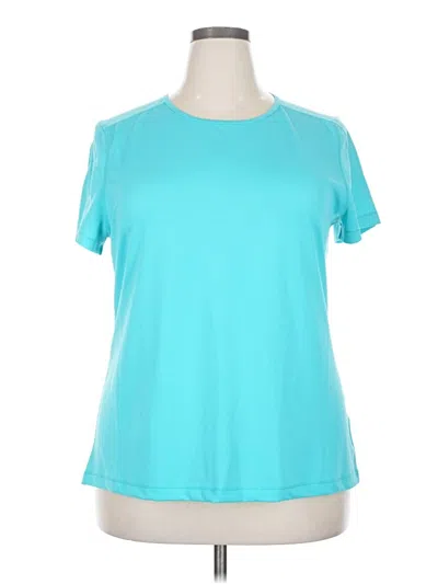 Pre-owned Ideology Active T-shirt In Blue