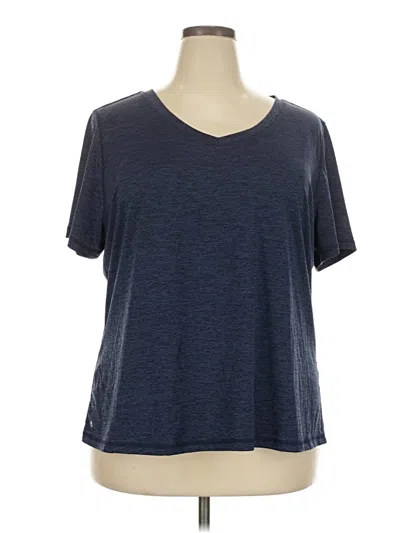 Pre-owned Ideology Active T-shirt In Blue