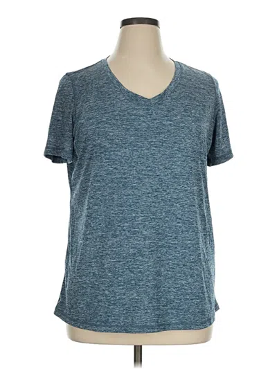 Pre-owned Ideology Active T-shirt In Blue