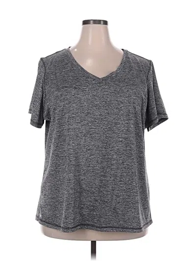 Pre-owned Ideology Active T-shirt In Gray