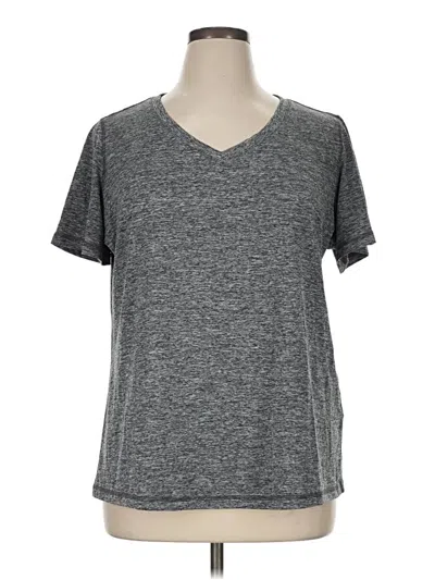 Pre-owned Ideology Active T-shirt In Gray