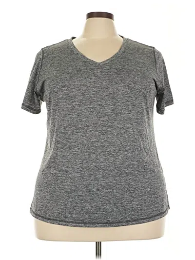 Pre-owned Ideology Active T-shirt In Gray