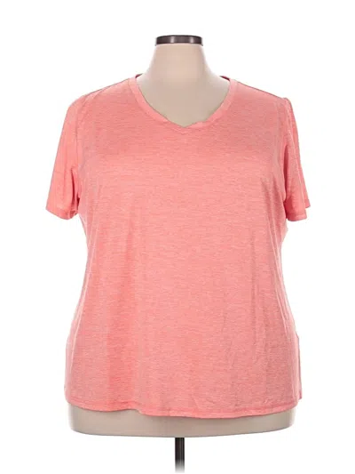Pre-owned Ideology Active T-shirt In Orange