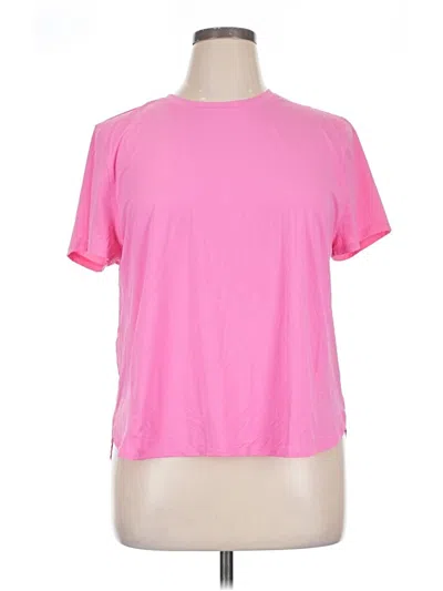 Pre-owned Ideology Active T-shirt In Pink