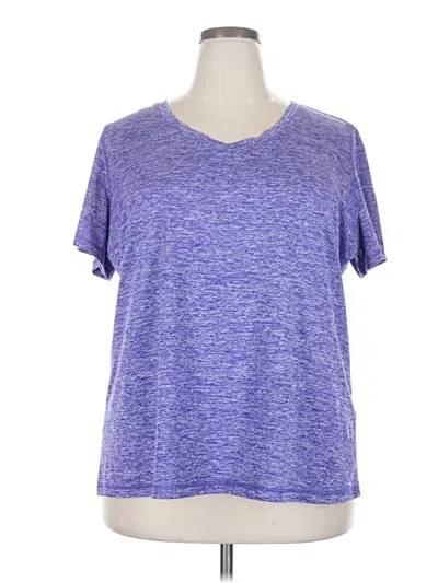 Pre-owned Ideology Active T-shirt In Purple