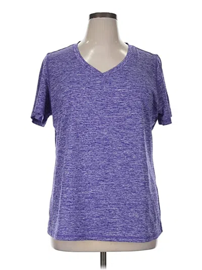 Pre-owned Ideology Active T-shirt In Purple