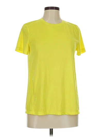 Pre-owned Ideology Active T-shirt In Yellow
