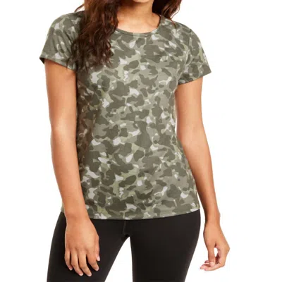 Ideology Activewear Camo T-shirt In Military Print In Multi