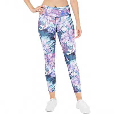 Ideology Activewear Floral Printed Leggings In Hibiscus Garden In Multi