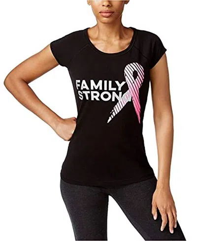 Ideology Activewear Graphic T-shirt In Classic Black