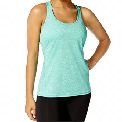 Ideology Activewear Rapidry Heathered Racerback Tank Top In Green