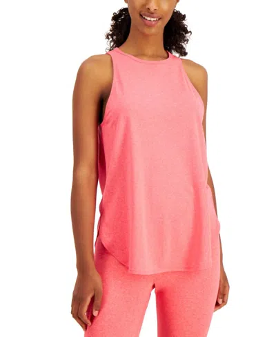 Ideology Activewear Sweat Set Tank Top In Flamenco Pink In Multi