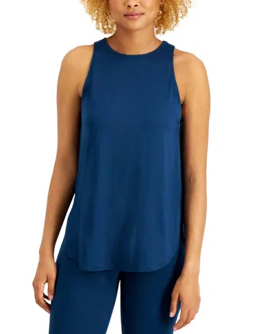 Ideology Activewear Sweat Set Tank Top In Moonlit Ocean In Blue