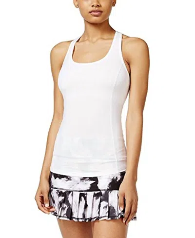 Ideology Braid Back Tank Top In White