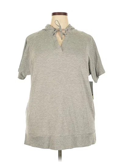 Pre-owned Ideology Cardigan Sweater In Gray