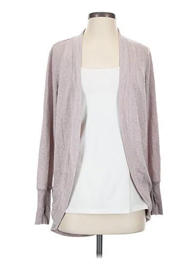 Pre-owned Ideology Cardigan Sweater In Gray