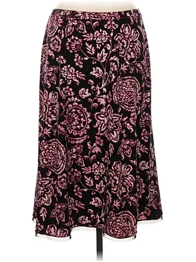 Pre-owned Ideology Casual Skirt In Burgundy