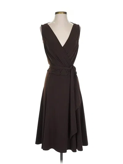 Pre-owned Ideology Cocktail Dress In Brown