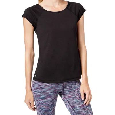 Ideology Cutout Back T-shirt In Black