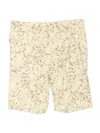 Pre-owned Ideology Khaki Shorts In Ivory