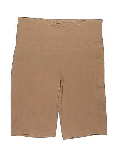 Pre-owned Ideology Khaki Shorts In Tan
