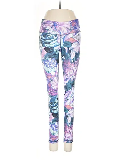 Pre-owned Ideology Leggings In Purple