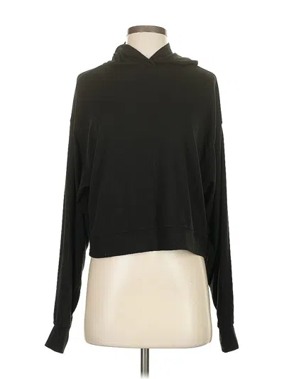 Pre-owned Ideology Long Sleeve Top Black Cowl Neck Tops