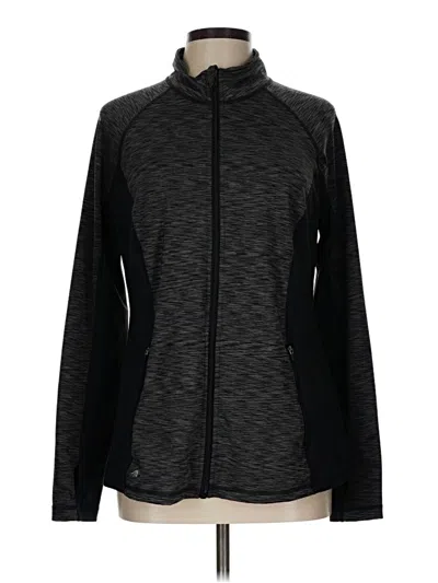 Pre-owned Ideology Long Sleeve Top Black High Neck Tops