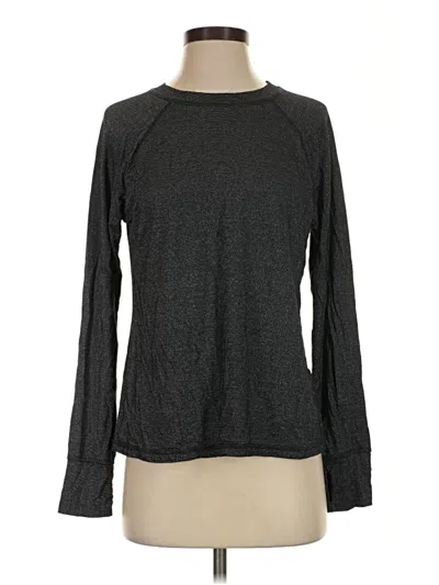 Pre-owned Ideology Long Sleeve T-shirt In Gray