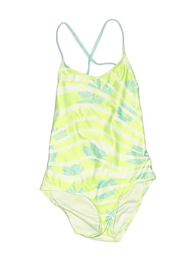 Pre-owned Ideology One Piece Swimsuit In Green