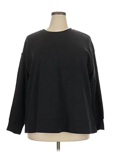 Ideology Pullover Sweater In Black
