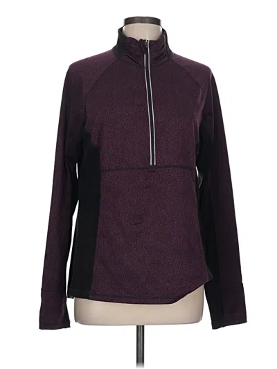 Pre-owned Ideology Pullover Sweater In Burgundy
