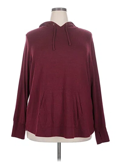 Pre-owned Ideology Pullover Sweater In Burgundy