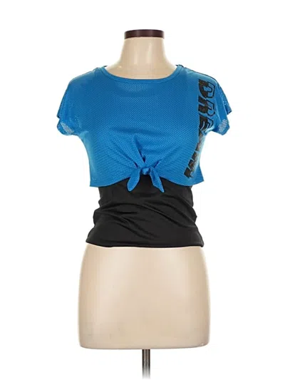 Pre-owned Ideology Short Sleeve T-shirt In Blue