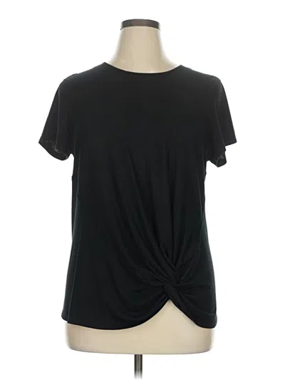Pre-owned Ideology Short Sleeve T-shirt In Black